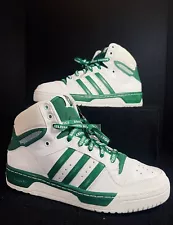 2008 Adidas Attitude Hi (Boston Celtics Champs)/(060136)Bball Sneakers Sz M/9