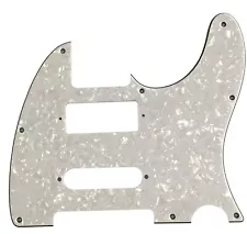 Pickguard For Fender Telecaster Brent Mason Guitar-4-Ply-WHITE PEARL