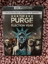 The Purge: Election Year (4K Ultra HD + Blu-Ray, 2016) New Sealed