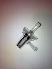 YAMAHA ATV DIRT BIKE CLEAR INLINE GAS Right Angle FUEL FILTER 1/4 6mm 7mm ENGINE