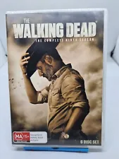 The Walking Dead Season 9 DVD 6 Discs Region 4 & 2 Very Good Condition TV Series