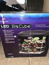 Coralife LED Biocube Aquarium Fish Tank Kit, 32 Gallon