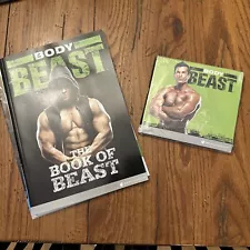 Body Beast 4-Disc DVD Set With book Beachbody Home Workout Fitness New Sealed