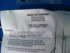 hobie cat parts for sale