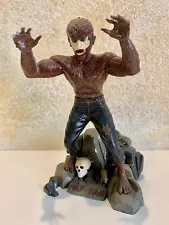 Vintage Original 1962 Aurora Wolfman Model Kit Built Up Painted