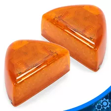 Pair of Turn Signal/Corner/Marker Light Amber Lens 31 LED For Peterbilt 379 359