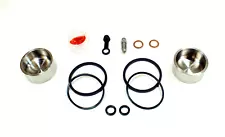 Brake Caliper Seal +SS Piston Kit for 1985-92 Yamaha VMAX V MAX Front (For: 1986 Yamaha Vmax 1200)