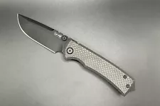 Chaves Knives Street Redencion DP M390 Carbon Fiber Exclusive W/ Skullcrusher