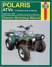 1985-1997 Polaris 250-500 Models Repair Service Workshop Shop Manual Book 3025 (For: Polaris 6x6)