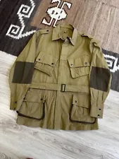 Paratrooper Jump Jacket M 42 Men's Belted Army Military Jacket Size M