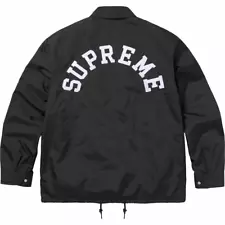 Supreme Champion Coaches Jacket Black Size L SS24 IN HAND‼️