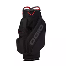 Ogio Woode Silencer Cart Golf Bag 15 Way Top Black Sport - New 2024