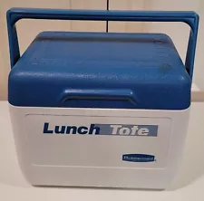 Vintage Rubbermaid Gott Lunch Tote 6 Pack Personal Cooler #1806 Good Condition