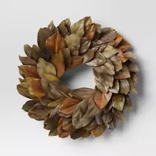 Preserved Magnolia Wreath - Threshold