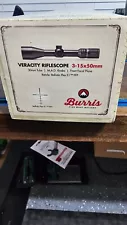 Burris 200636 Veracity 3-15x50mm Ballistic Plex Reticle - Black