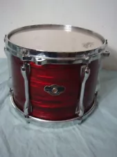 TAMA SUPERSTAR HYPERDRIVE ALL BIRCH 12x8.5" TOM DRUM IN RED SILK