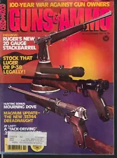 GUNS & AMMO Luger P-38 Ruger Virginian 44 Magnum Dragoon 243 Winchester 10 1977