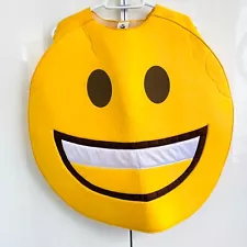 Smile Emoji Halloween Costume Soft Padded Suitable For Many Sizes - Kids/Adults