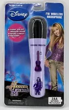 Hannah Montana FM Wireless Microphone Foam Padded Disney Miley Cyrus NIP New !