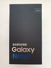 Samsung Galaxy Note 7 Duos SM-N930FD, black onyx, 64 GB, rare collector's item