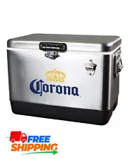 Corona Cruiser 51L Travel Cooler for Car - Camping Cooler Box with Bottle Opener