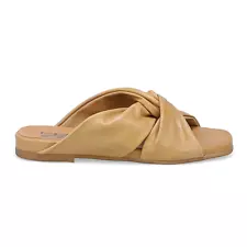 Women's Almond Portugal Rubber Sole Sandals