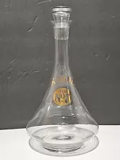 Jack Daniels Classic Gold Old No. 7 Genie Decanter Bottle w/ Glass Stopper VHTF