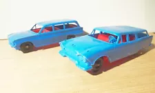 1962 OLDS F85 and 1957 Plymouth Processed Plastics Station Wagon Set