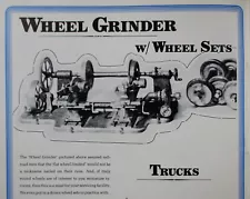 HO: The Wheel Grinder, for a Roundhouse or Maint. Shop, a cast metal kit by SSL