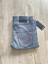 True Religion Jeans Rocco Grey Slim/Skinny New With Tags All Sizes