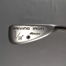 Mizuno #1 Driving Iron 14° Original Mizuno Steel Shaft 41 inch Mizuno Grip RH