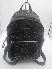 KATE SPADE CHELSEA NYLON LARGE BACKPACK THE LITTLE BETTER K4613 Black Stars $279