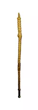 48.5" Hand Carved Walking Stick Cane Spiral Hiking Stick