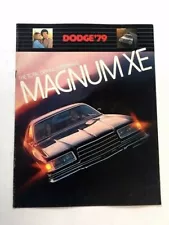 1979 Dodge Magnum XE and GT Original Car Sales Brochure Catalog