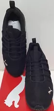 Puma Women’s Sneakers Axelion Mesh Style In Black And Rose Gold Size 9.5 New