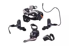 USED Shimano XTR M9050 2x11 speed Flatbar Mountain Groupset Shifters, Derailleur