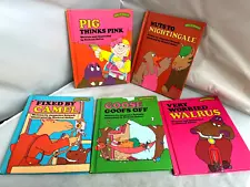 Lot of 5 Sweet Pickles Hardcover Vintage Books 1970s Reinach Hefter NEW