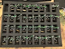 Warhammer 40K NECRONS army x34 pro Painted Necron lot Games Workshop GW OOP