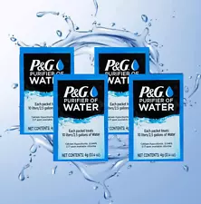 P & G Purifier of Water Portable Water Purifier Packets (Pack of 4)