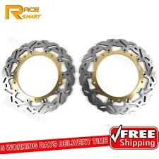 For BMW S1000R 2014 - 2017 / S1000RR / ABS 2009 - 2018 Front Brake Discs Rotors (For: 2017 S1000RR)