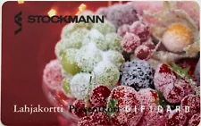 Stockmann Gift Card▪️Finland▪️Collectible Only▪️Frosted Berries & Grapes