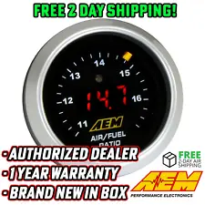 AEM 30-4110 Wideband O2 UEGO Controller Air Fuel Ratio Gauge Kit Bosch 4.9 LSU