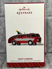 Hallmark Keepsake Christmas Ornament 2014 HAPPY CAMPERS Travel Trailer NEW