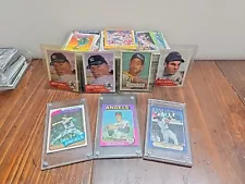 MLB Baseball Cards Lot Mantly Berra Rose Ryan Schmidt Yankees Met Phillies