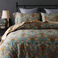 Ikawaapurry Floral King Size Comforter Set for King Bed Farmhouse Boho Bedding C