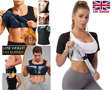 Neoprene Waist Trainer Sauna Suit Sweat Vest Body Shaper for Men Weight Loss Gym