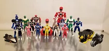 Vintage Power Rangers Toys Action Figures Lot Bandai