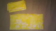 Lilly Pulitzer Fabric * Sunshine Yellow Restless Native * 4x9"