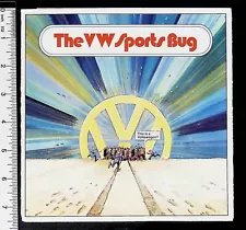 1973 VW Sports Bug ar Sales Brochure