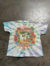 Vtg 2004 Jimmy Buffett License To Chill Tie Dye Parking Lot Tour Tee Band Music